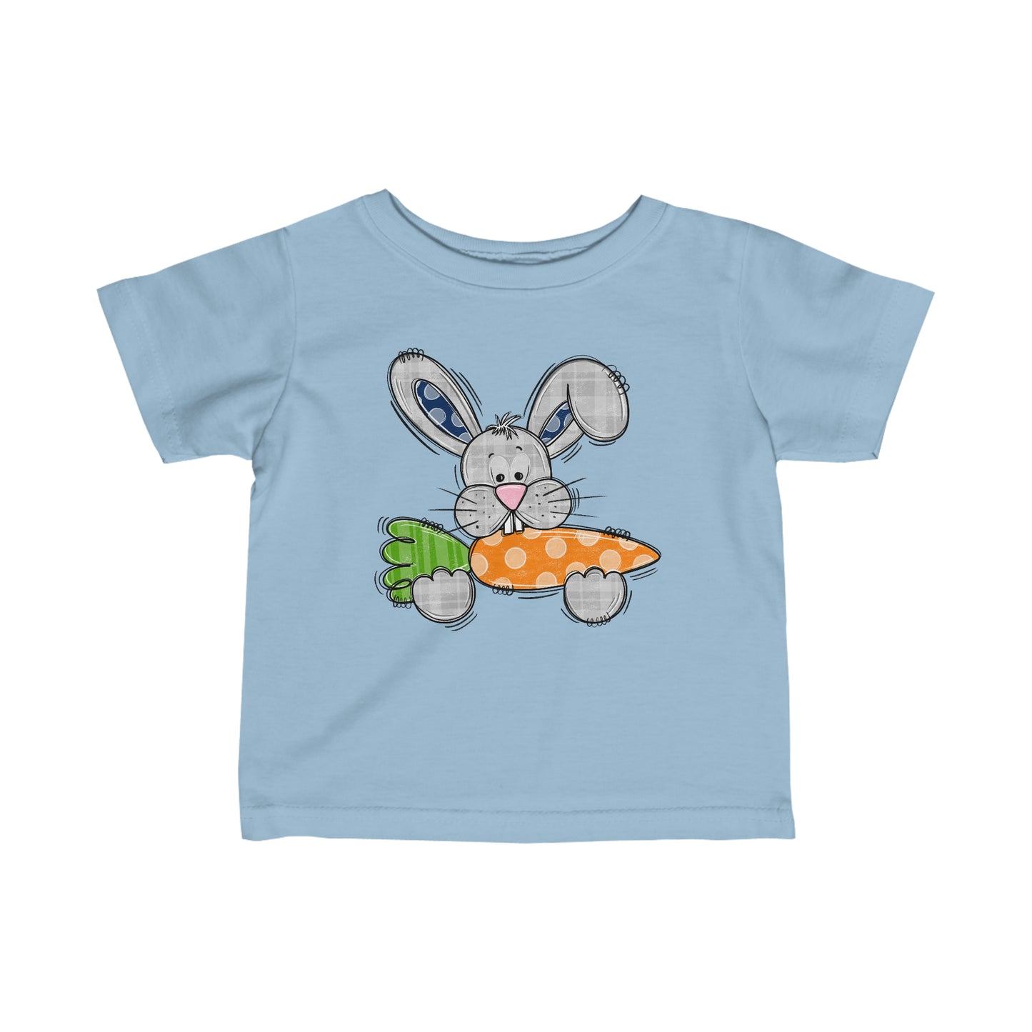 Easter Bunny (Blue) // Infant Fine Jersey Tee