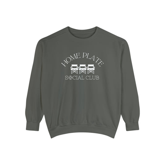 Home Plate Social Club // Comfort Colors Sweatshirt